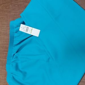 Alfred Dunner Aqua elastic waist pull-on pants with pockets. NWT. 18W short